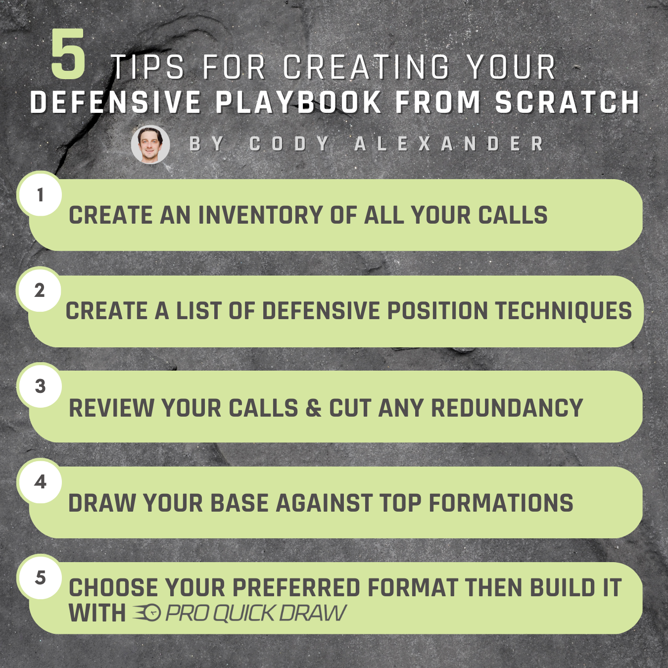 5 Tips for Making a Playbook from Scratch