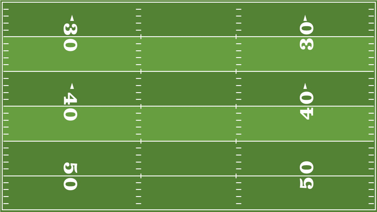 COLLEGE MID FIELD 16x9 GREEN